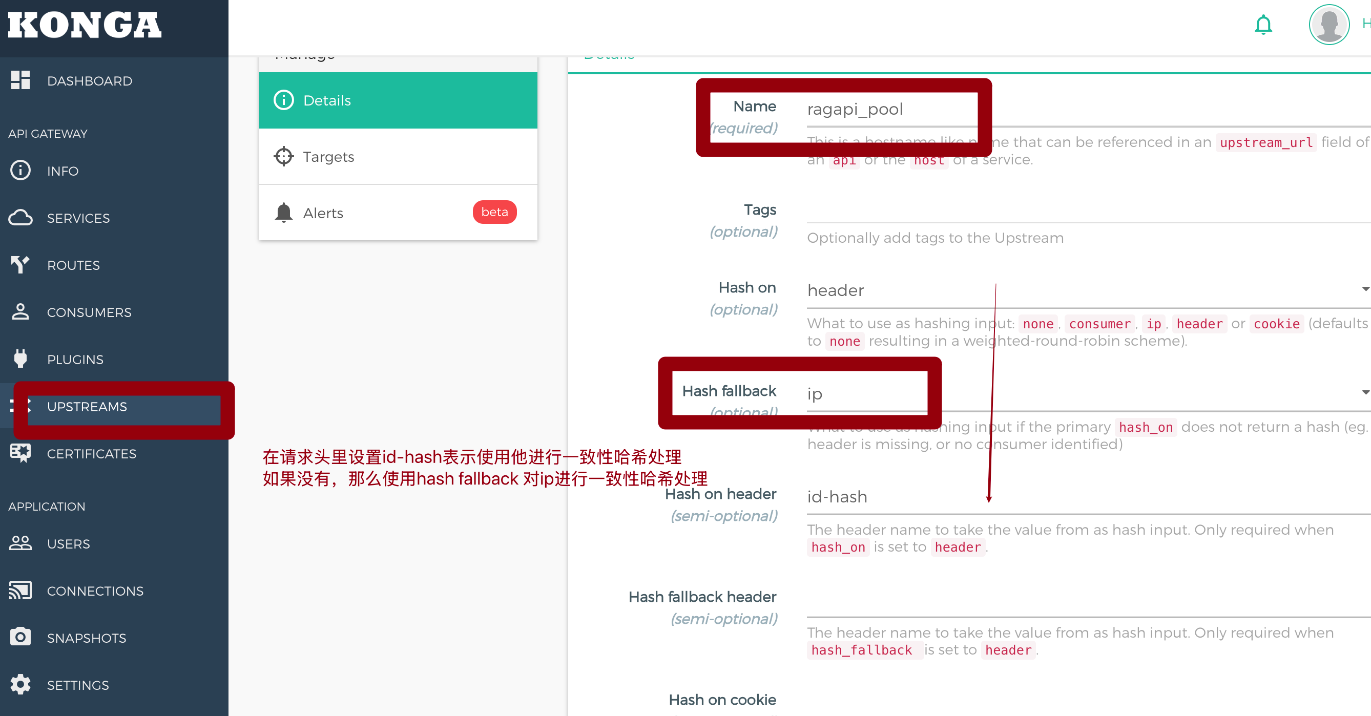 利用 kong 进行流量负载均衡处理